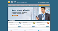 Desktop Screenshot of hunnysoft.com